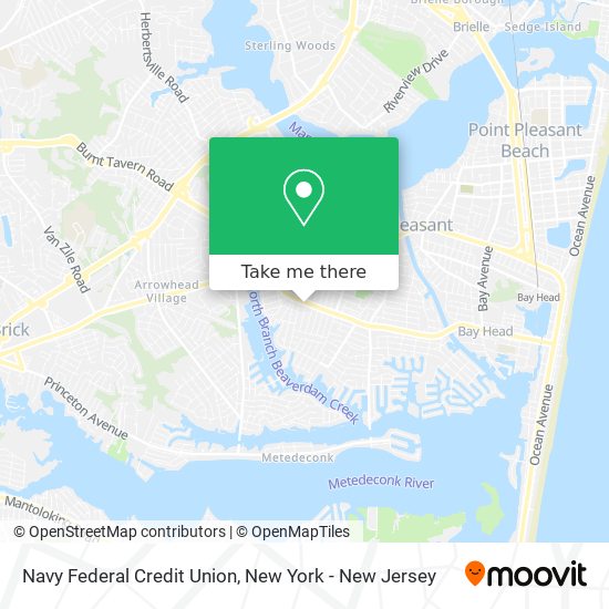 Navy Federal Credit Union map