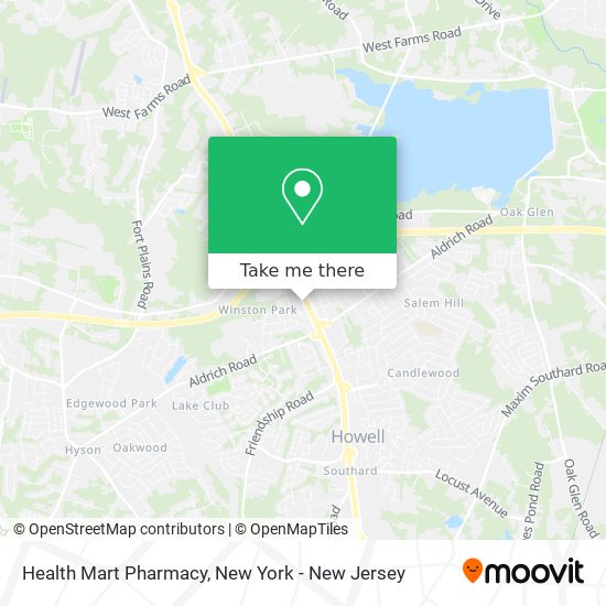 Mapa de Health Mart Pharmacy