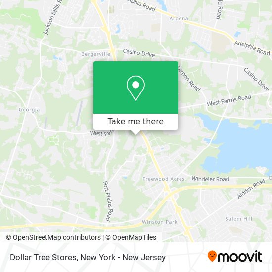 Dollar Tree Stores map