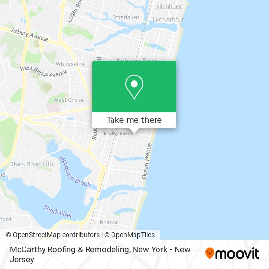 Mapa de McCarthy Roofing & Remodeling