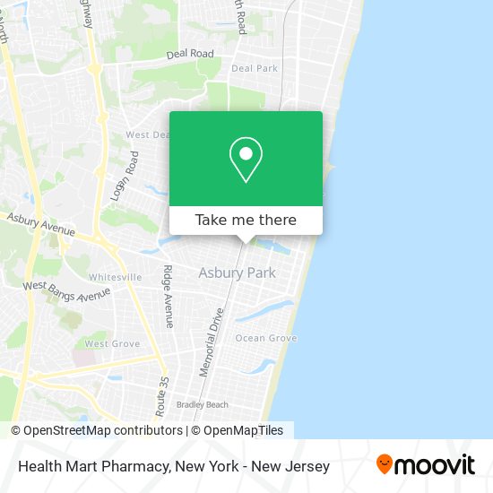 Mapa de Health Mart Pharmacy