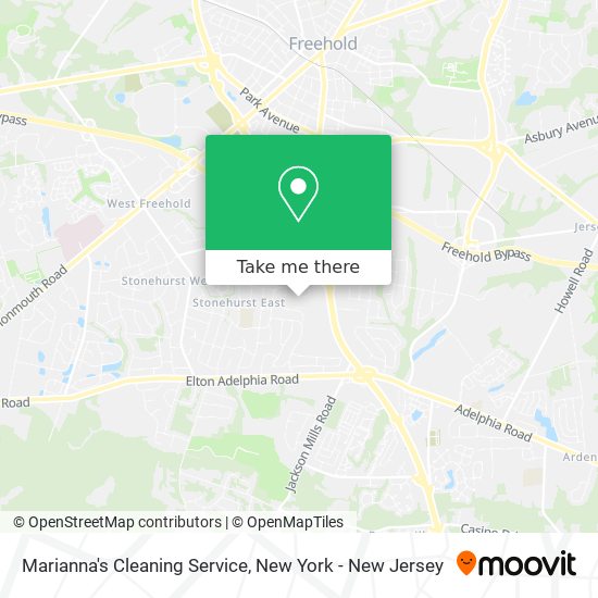 Mapa de Marianna's Cleaning Service