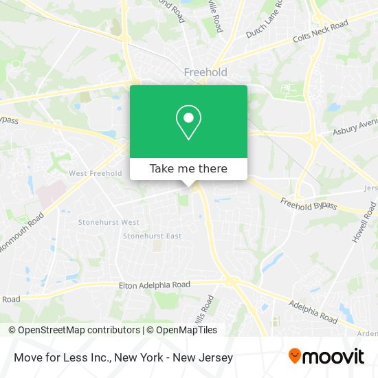 Mapa de Move for Less Inc.