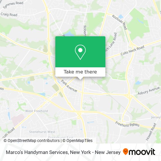 Mapa de Marco's Handyman Services