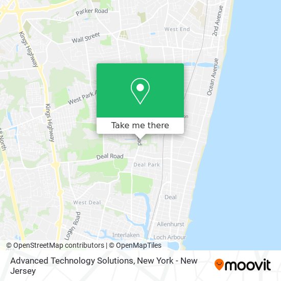 Advanced Technology Solutions map