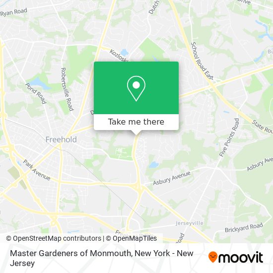 Mapa de Master Gardeners of Monmouth