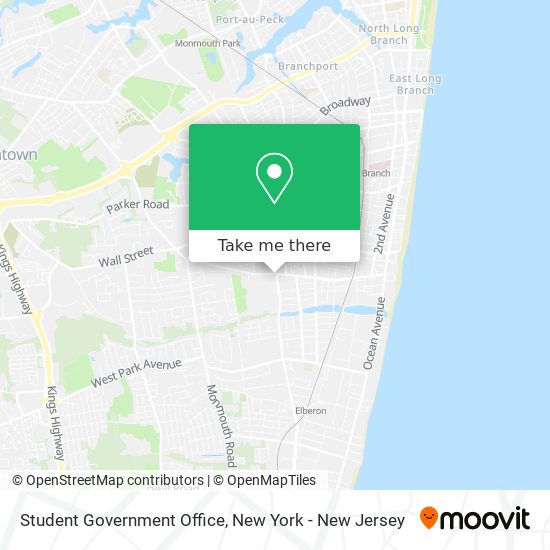 Mapa de Student Government Office