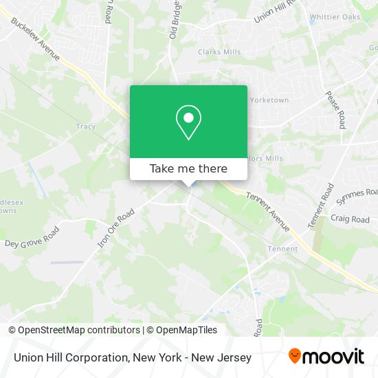 Union Hill Corporation map