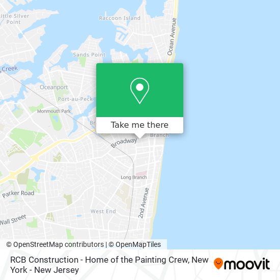 RCB Construction - Home of the Painting Crew map