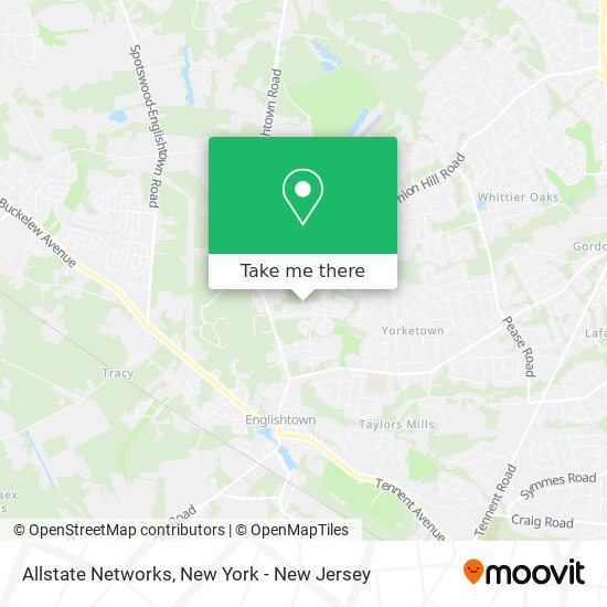 Allstate Networks map