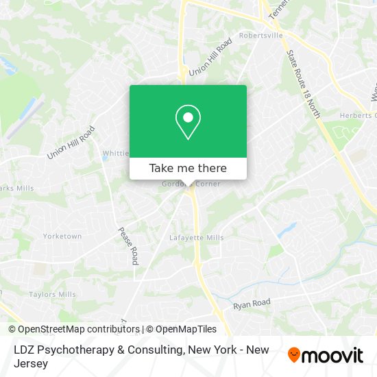 LDZ Psychotherapy & Consulting map