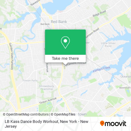 LB Kass Dance Body Workout map