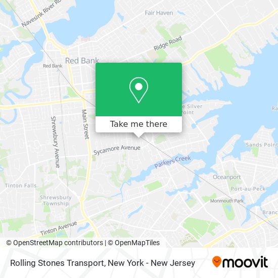 Mapa de Rolling Stones Transport