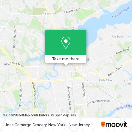 Jose Camargo Grocery map