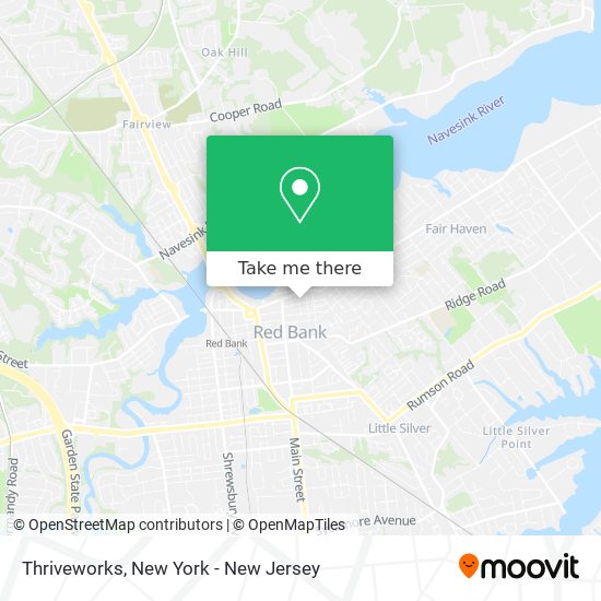 Thriveworks map