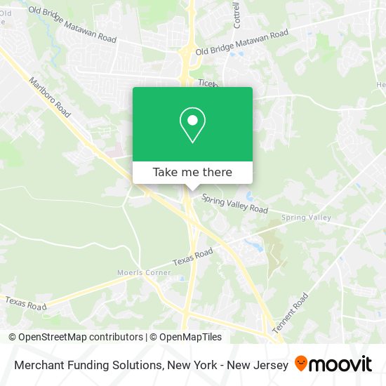 Merchant Funding Solutions map