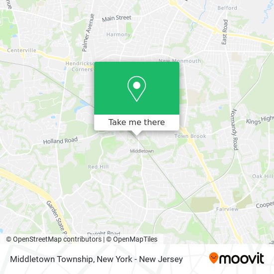 Mapa de Middletown Township