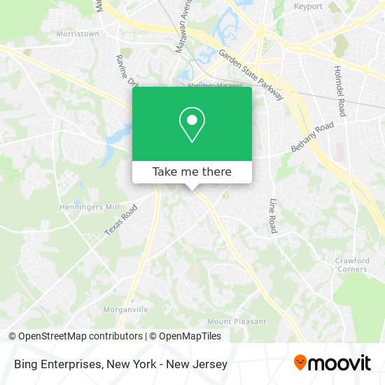 Bing Enterprises map