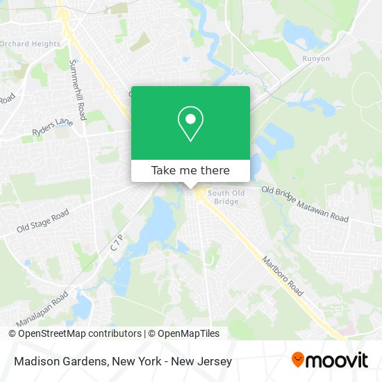 Mapa de Madison Gardens