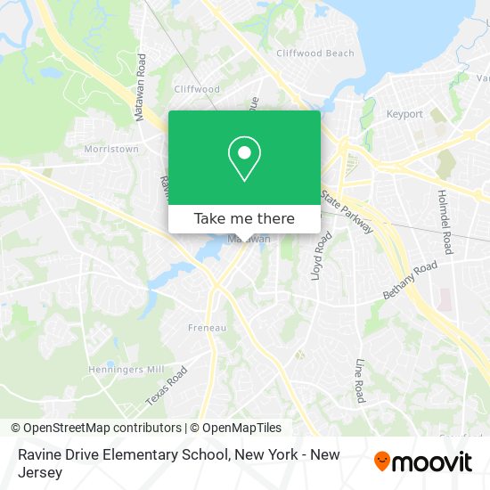 Mapa de Ravine Drive Elementary School