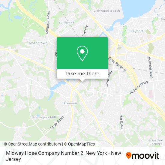 Mapa de Midway Hose Company Number 2