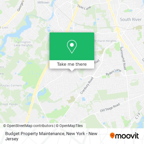 Mapa de Budget Property Maintenance