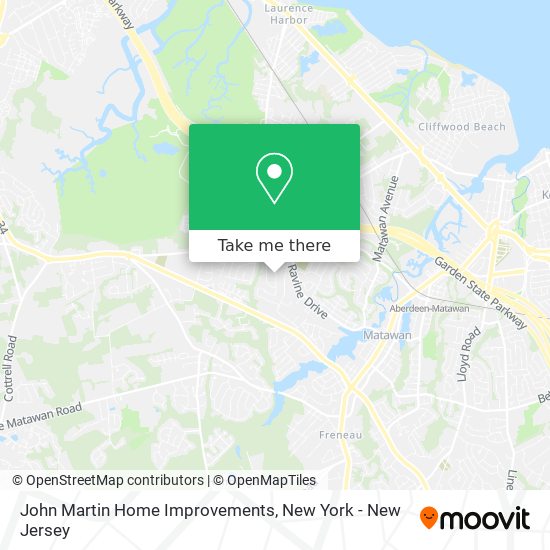 Mapa de John Martin Home Improvements