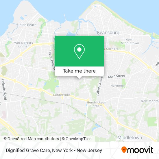 Dignified Grave Care map