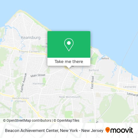 Beacon Achievement Center map