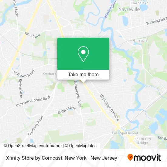 Xfinity Store by Comcast map