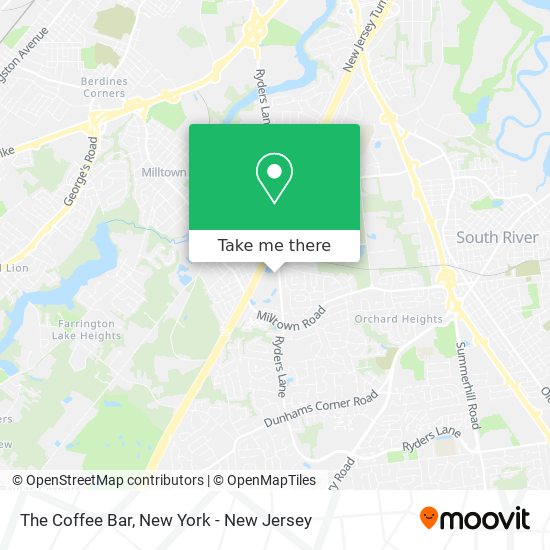 The Coffee Bar map