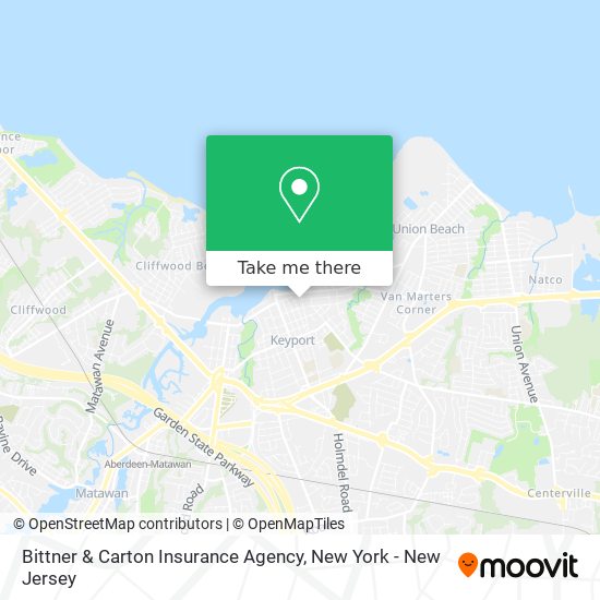 Mapa de Bittner & Carton Insurance Agency