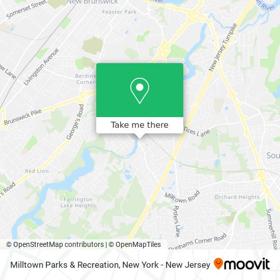 Milltown Parks & Recreation map