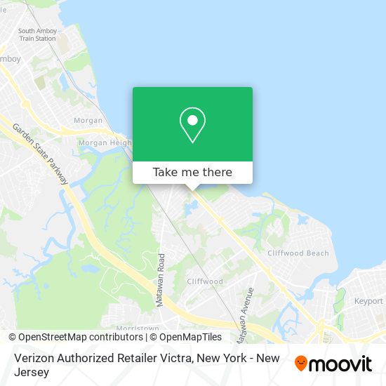 Verizon Authorized Retailer Victra map