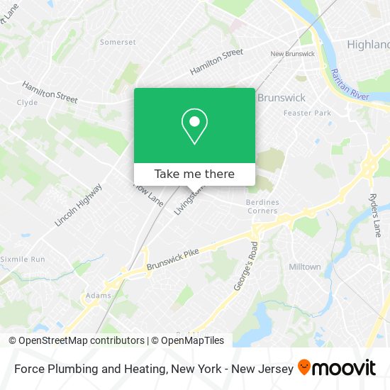 Mapa de Force Plumbing and Heating