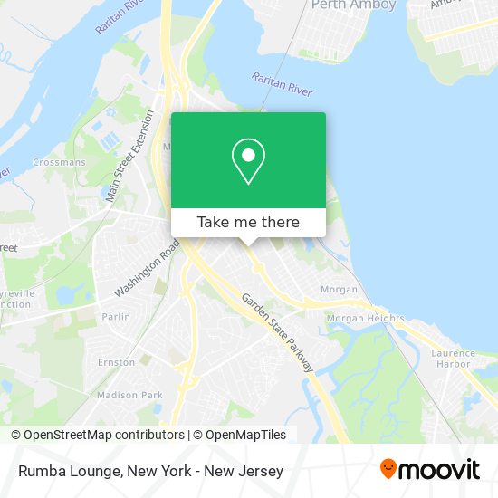 Rumba Lounge map