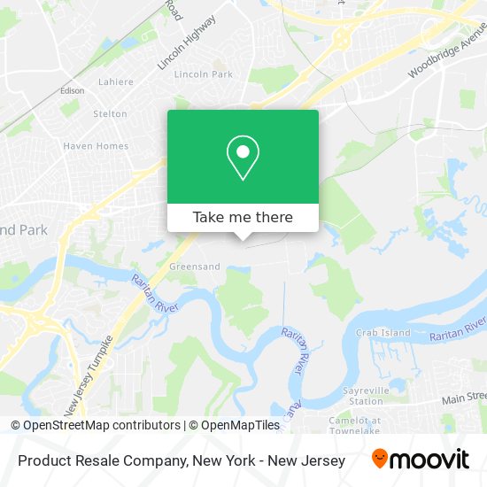 Product Resale Company map