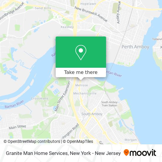 Granite Man Home Services map
