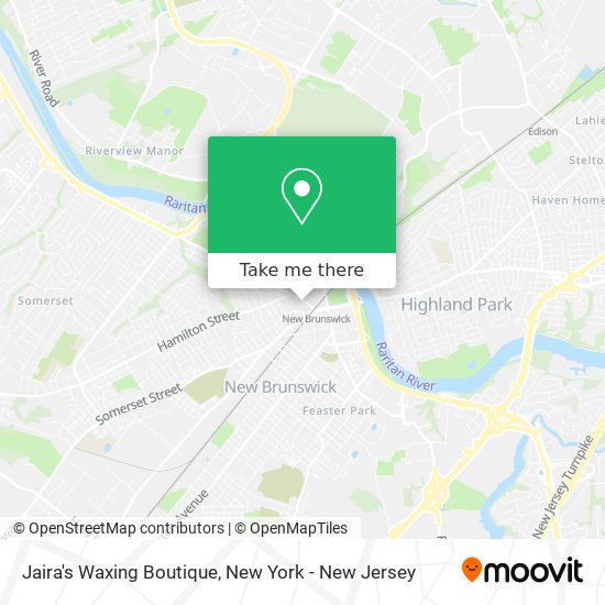 Jaira's Waxing Boutique map