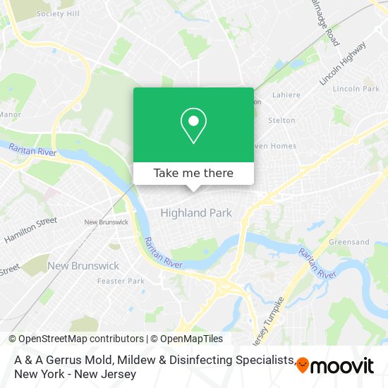 A & A Gerrus Mold, Mildew & Disinfecting Specialists map