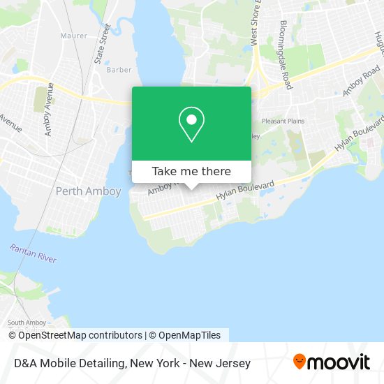 D&A Mobile Detailing map
