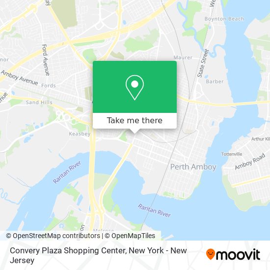 Convery Plaza Shopping Center map