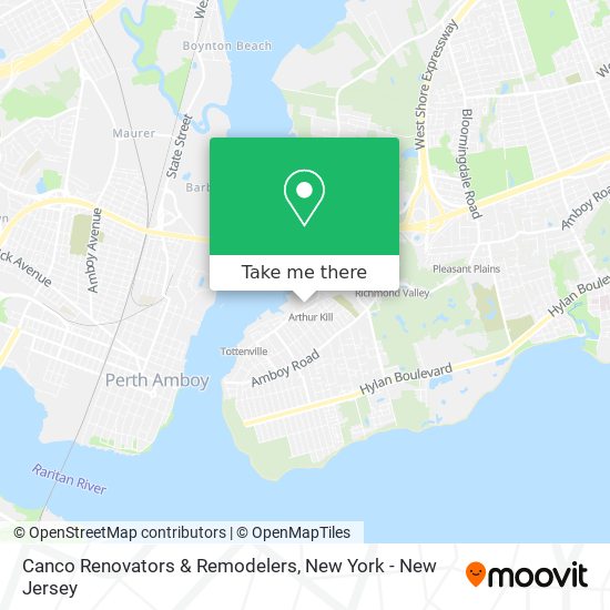Canco Renovators & Remodelers map