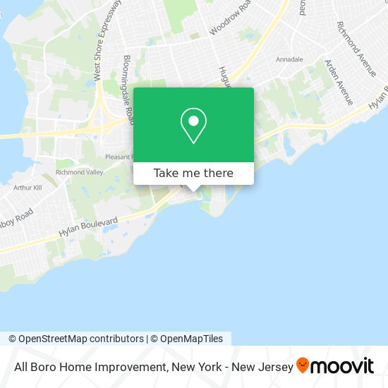 All Boro Home Improvement map