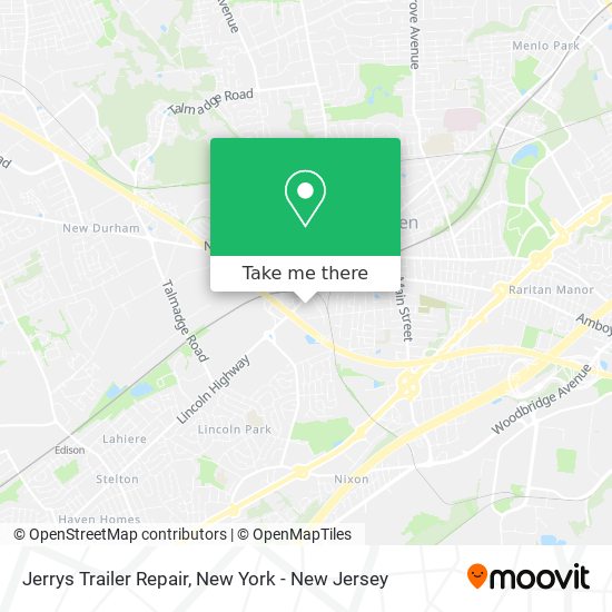 Mapa de Jerrys Trailer Repair