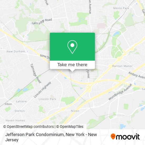 Jefferson Park Condominium map