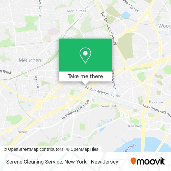 Serene Cleaning Service map