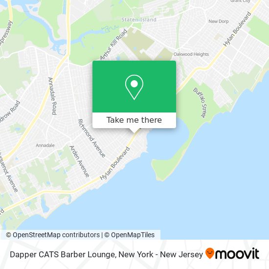 Mapa de Dapper CATS Barber Lounge