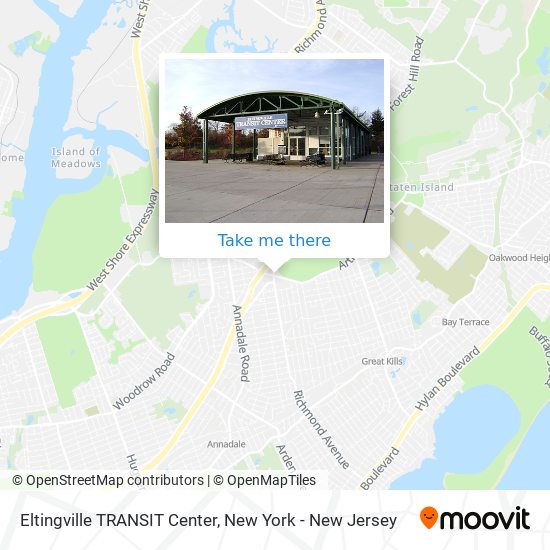 Mapa de Eltingville TRANSIT Center