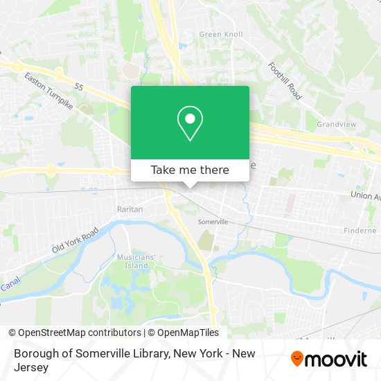 Mapa de Borough of Somerville Library